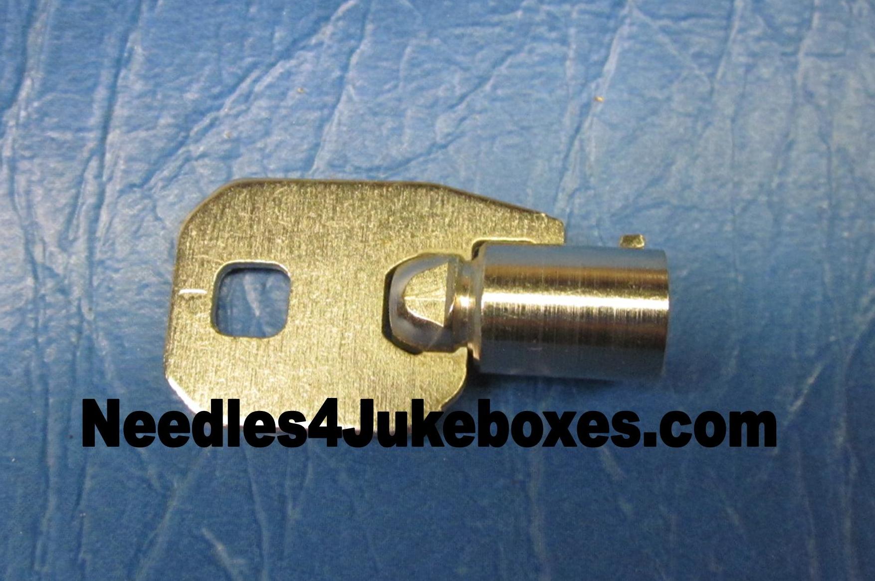 1 Wurlitzer Jukebox Key TF25 LF50 RW44 47 49 75 80 85 90 95 100 105 or RW110 