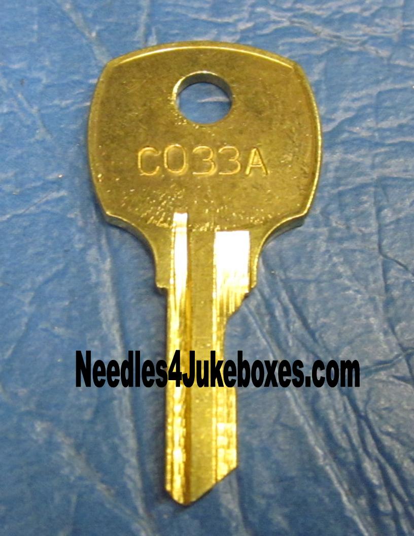 C256A Rowe Jukebox Key  C0256A 
